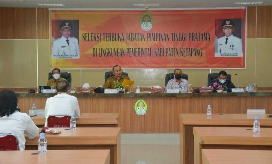 Hasil Uji Kompetensi Teknis Seleksi Terbuka JPTP Eselon II.b Kabupaten ...